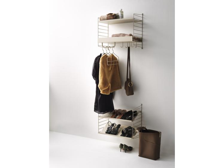 String Hallway Shelving System 1